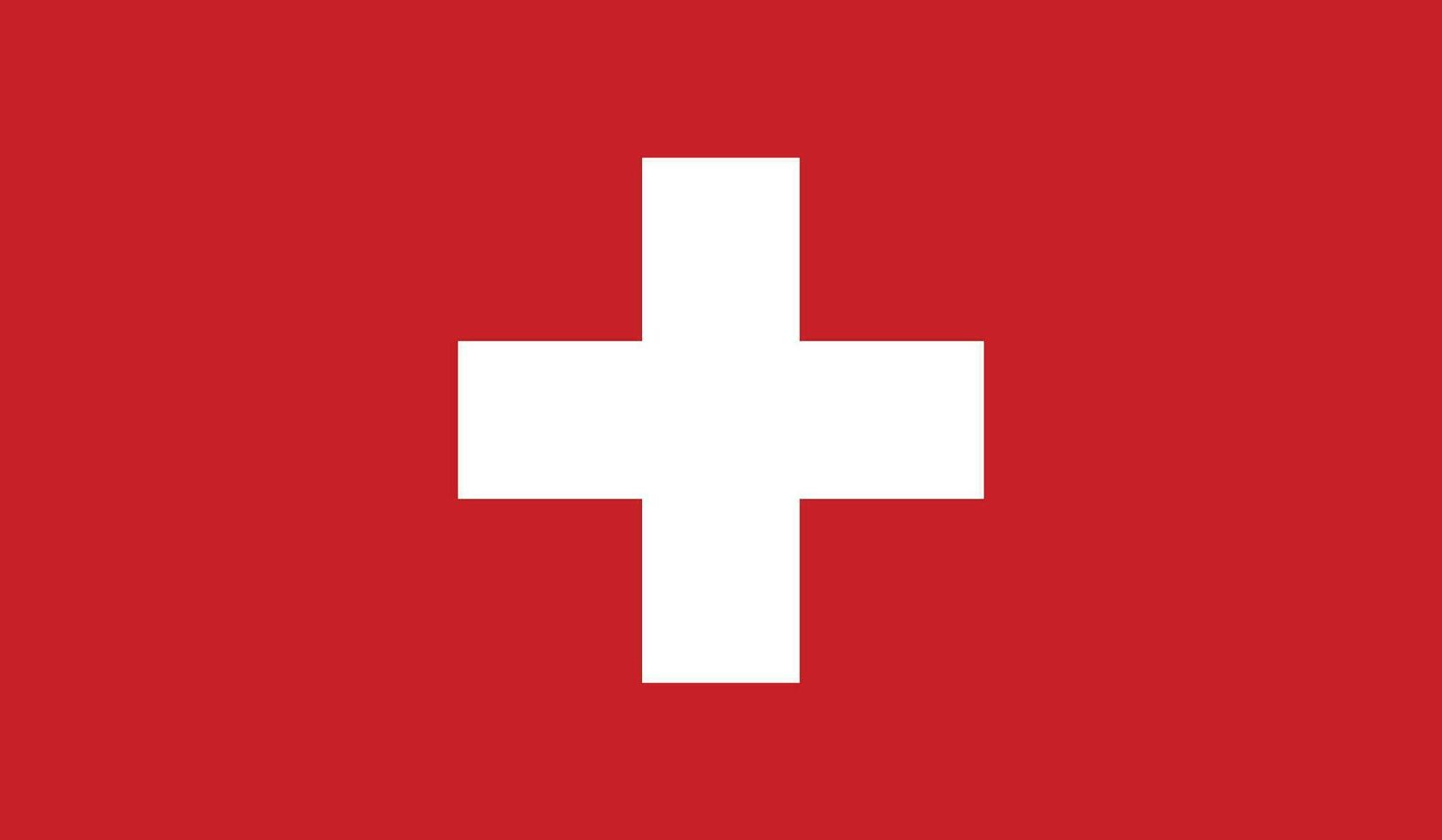 Flag of Switzerland vector