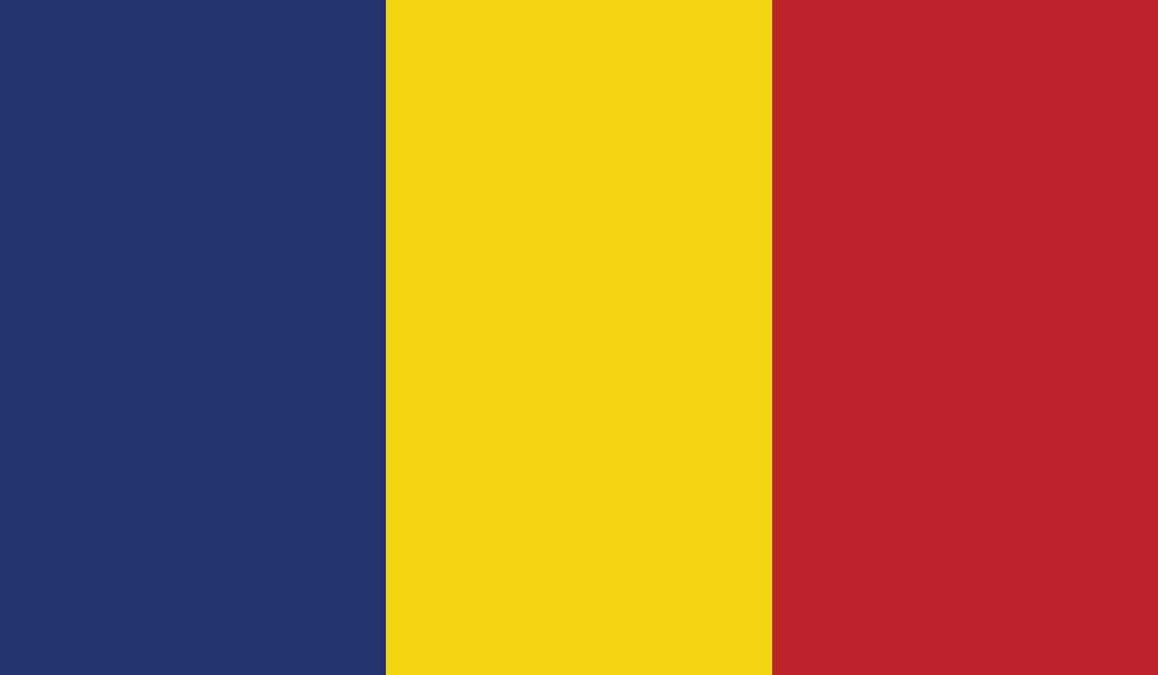 bandera de rumania vector