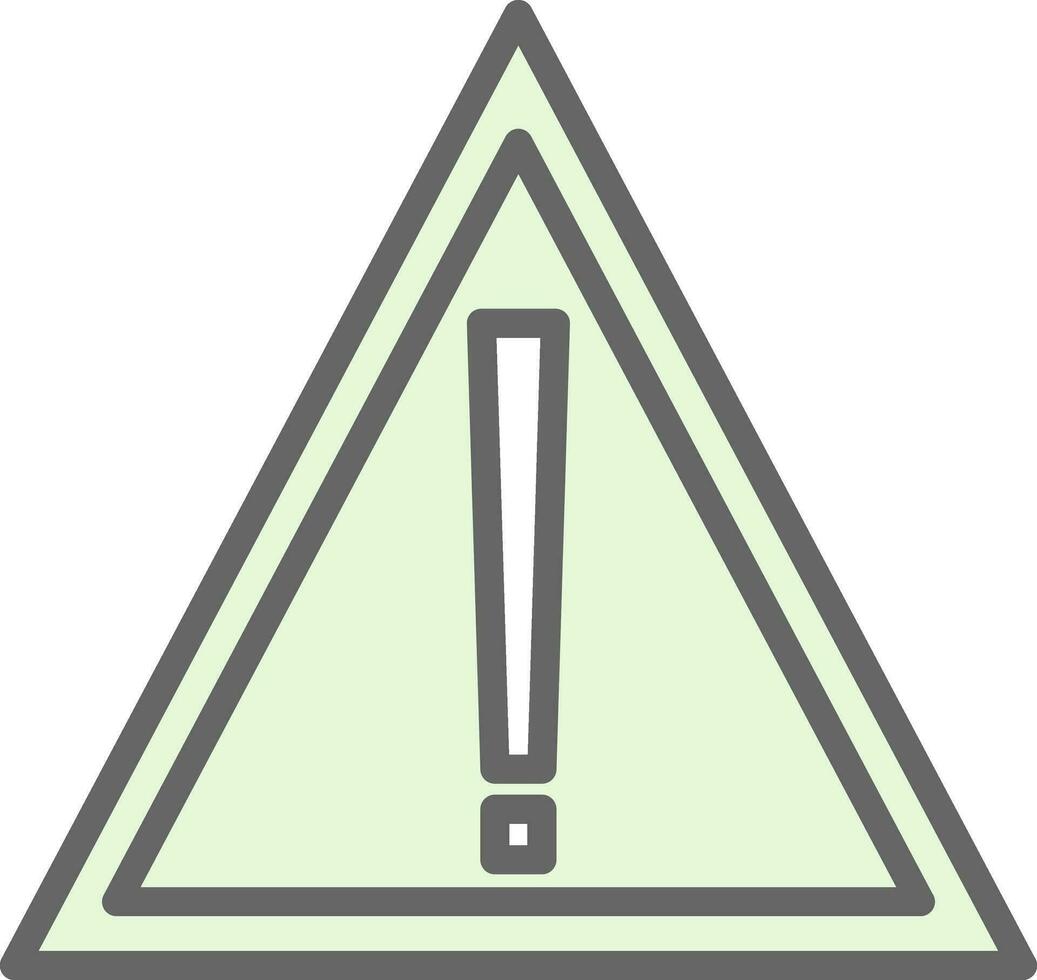 Alert Vector Icon Design