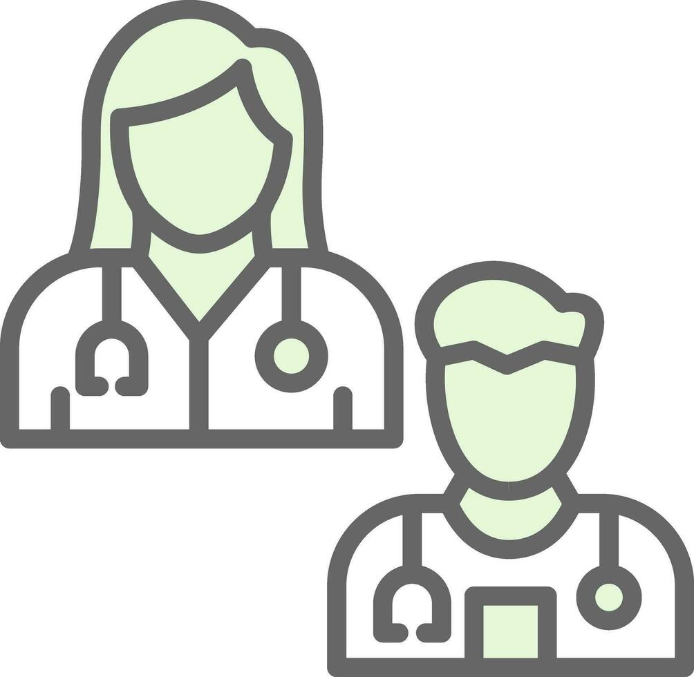 Doctors Vector Icon Design