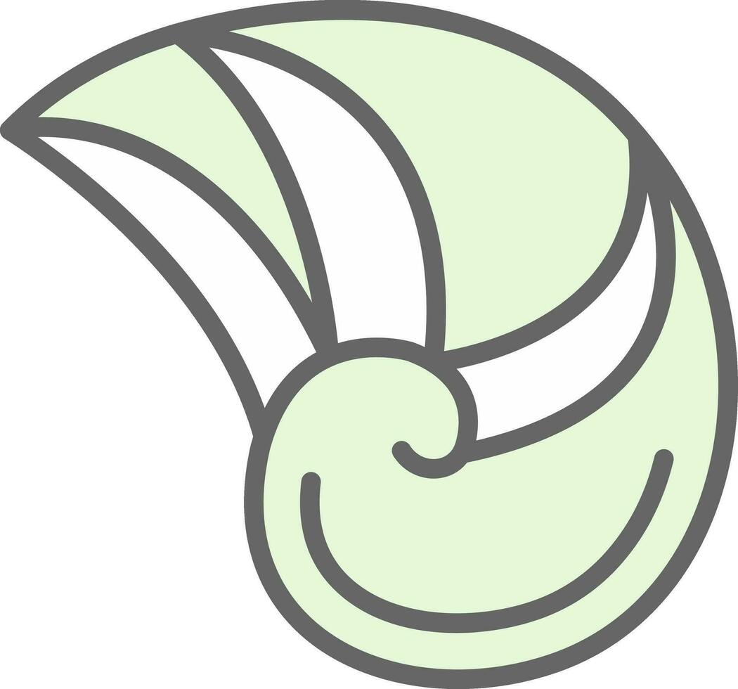 diseño de icono de vector de nautilus