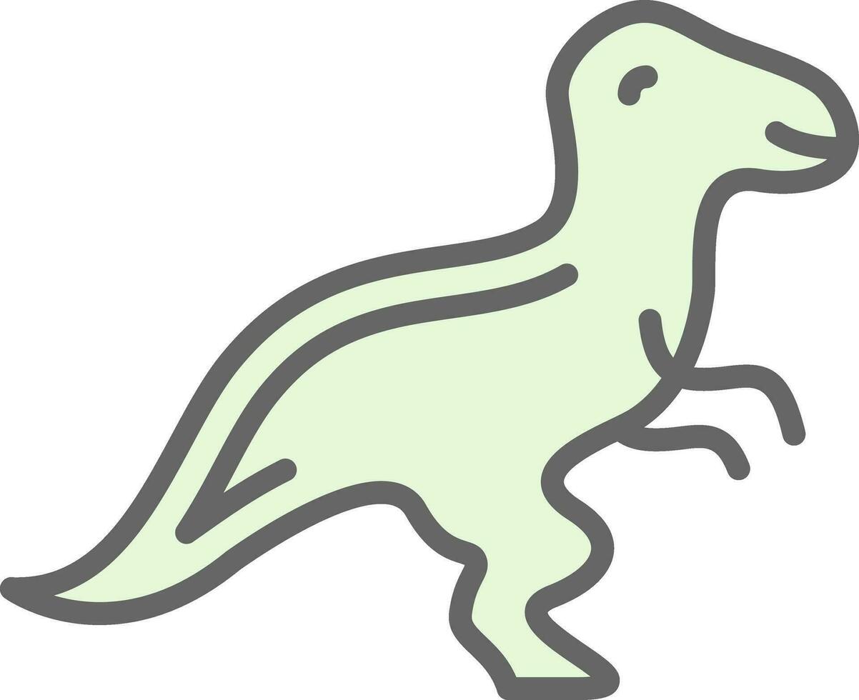 Dinosaur Vector Icon Design