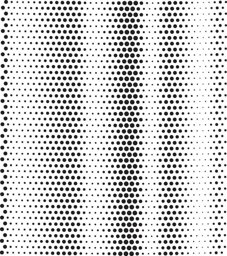 black color halftone dot pattern background, circle pattern radial spirals connected dots abstract network spiral radius circles striped circle digital wave vector