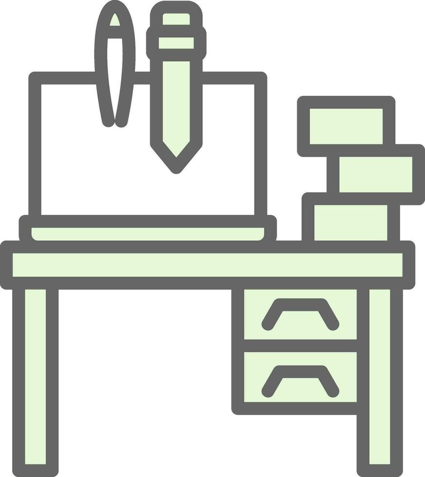 Desk Vector Icon Design