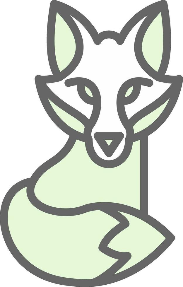 Fox Vector Icon Design