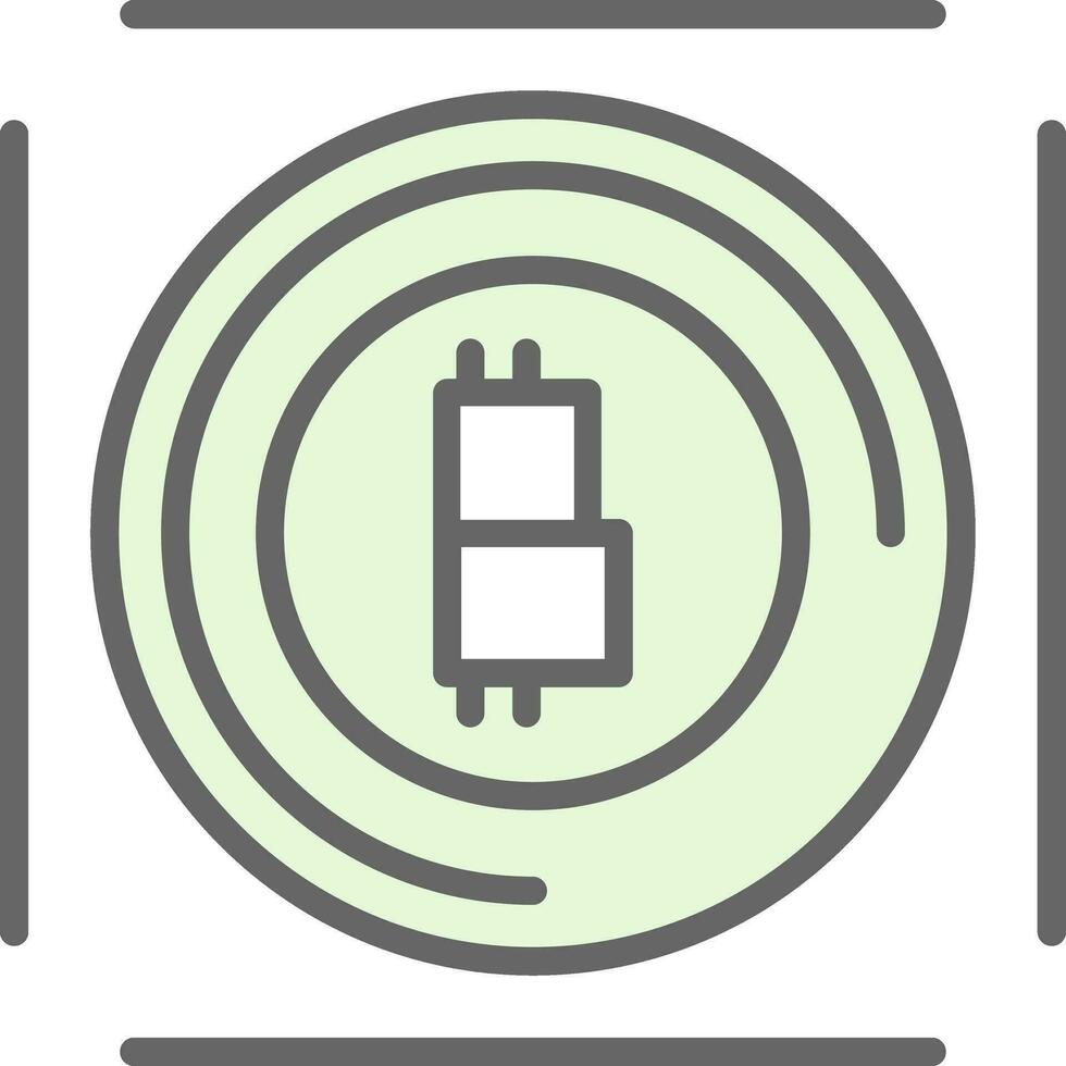 Bitcoin Vector Icon Design