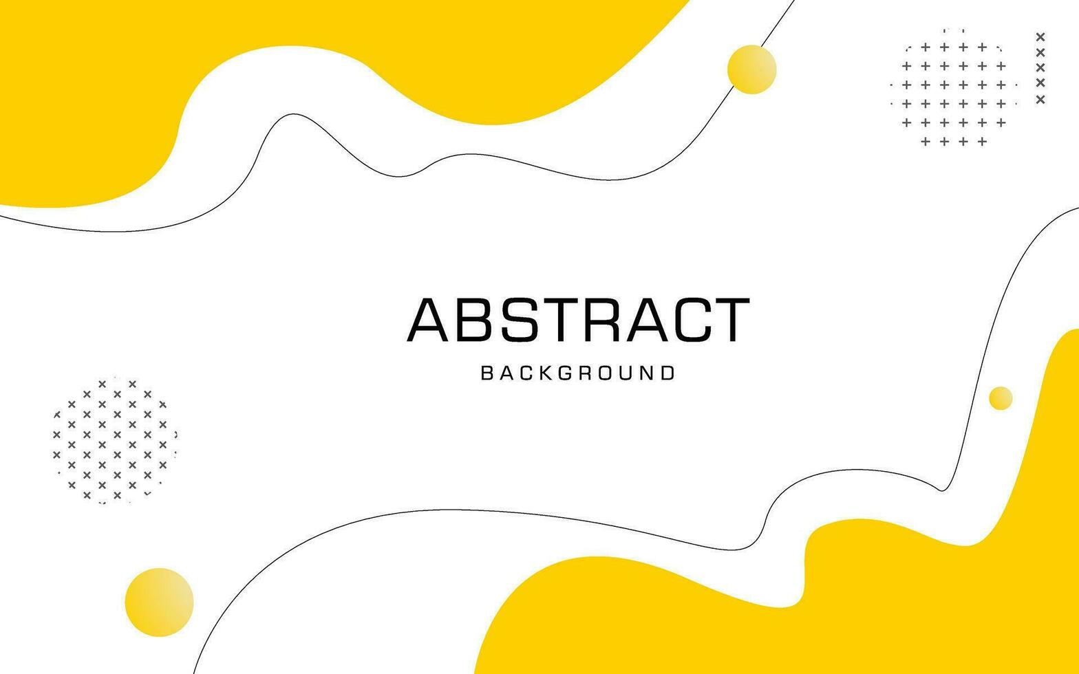 Free Abstract vector yellow and gray colors with modern wavy lines background for banner brochure poster flyer designs and backdrop