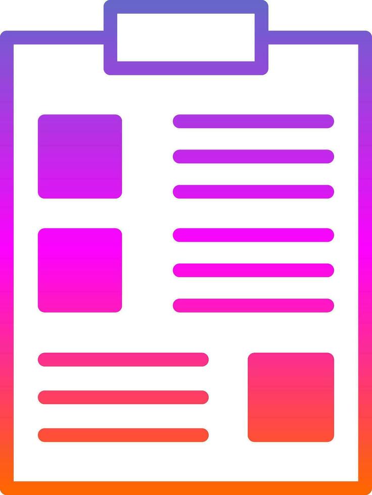 Checklist Vector Icon Design