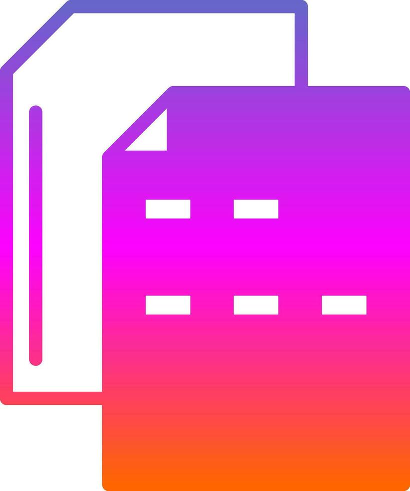 Distributed ledger Vector Icon Design