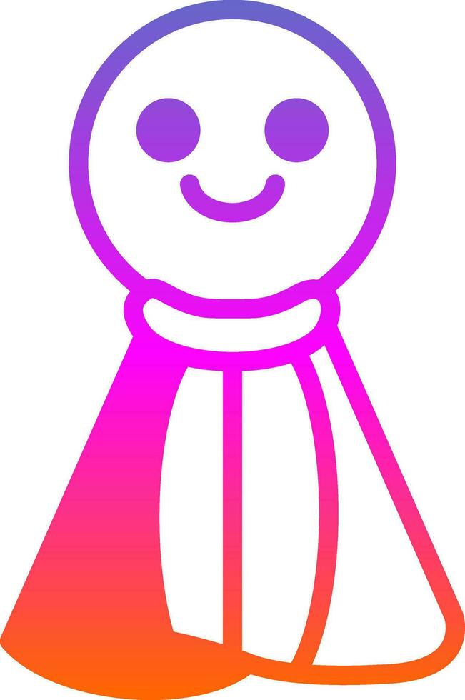Teru teru bozu Vector Icon Design