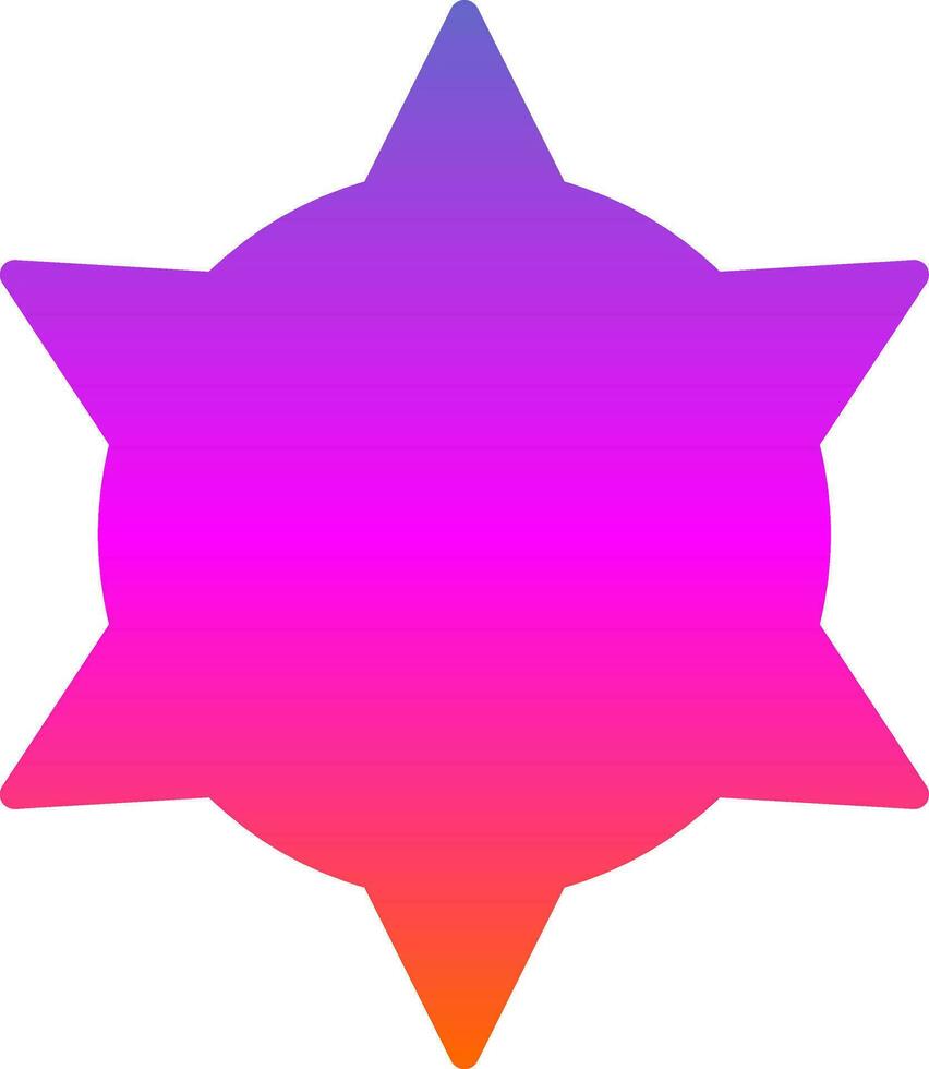 Shuriken Vector Icon Design