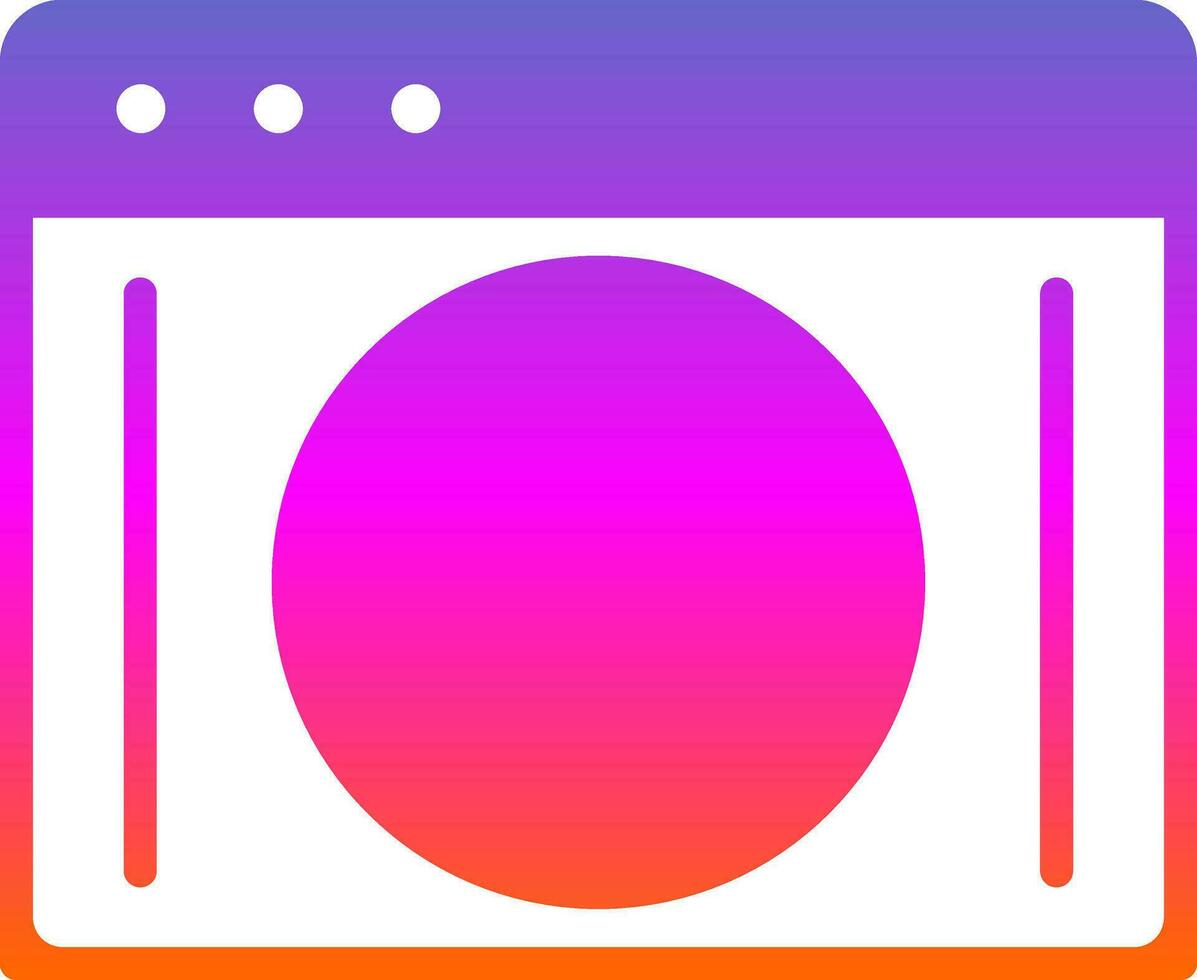 Website Vector Icon Design