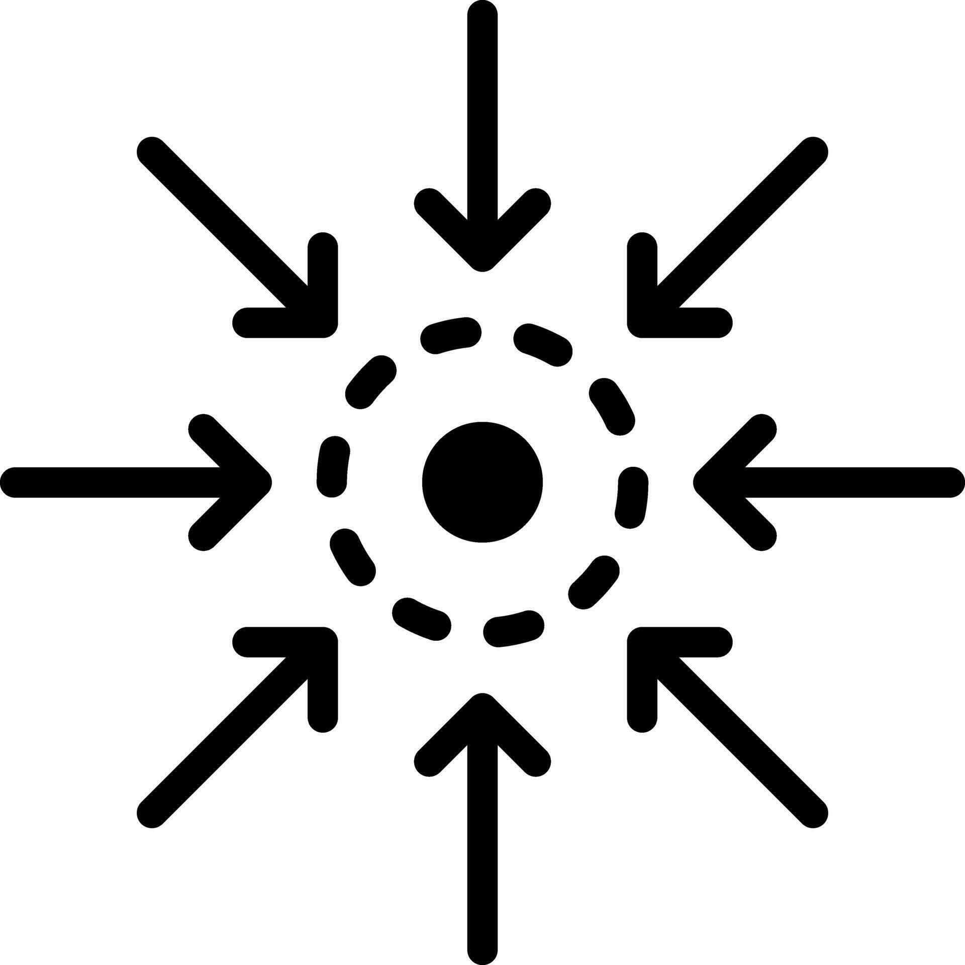 solid icon for centre 28697915 Vector Art at Vecteezy