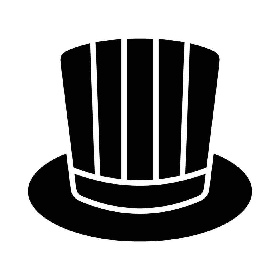 Hat Vector Glyph Icon For Personal And Commercial Use.