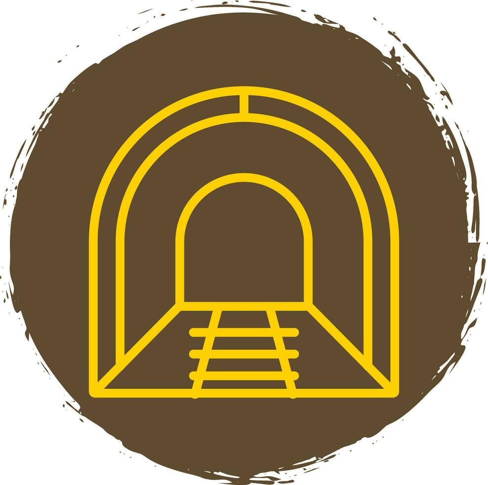 Tunnel Vector Icon Design