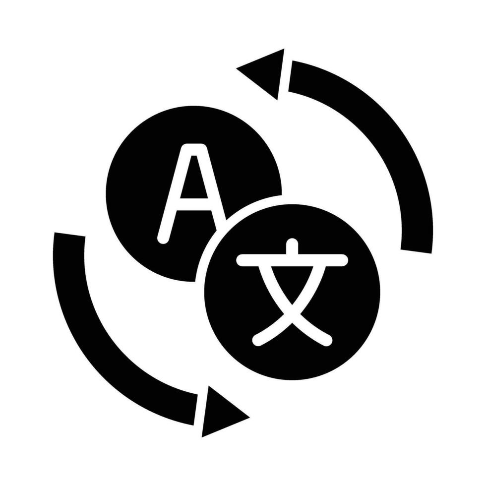 Interpreter Vector Glyph Icon For Personal And Commercial Use.