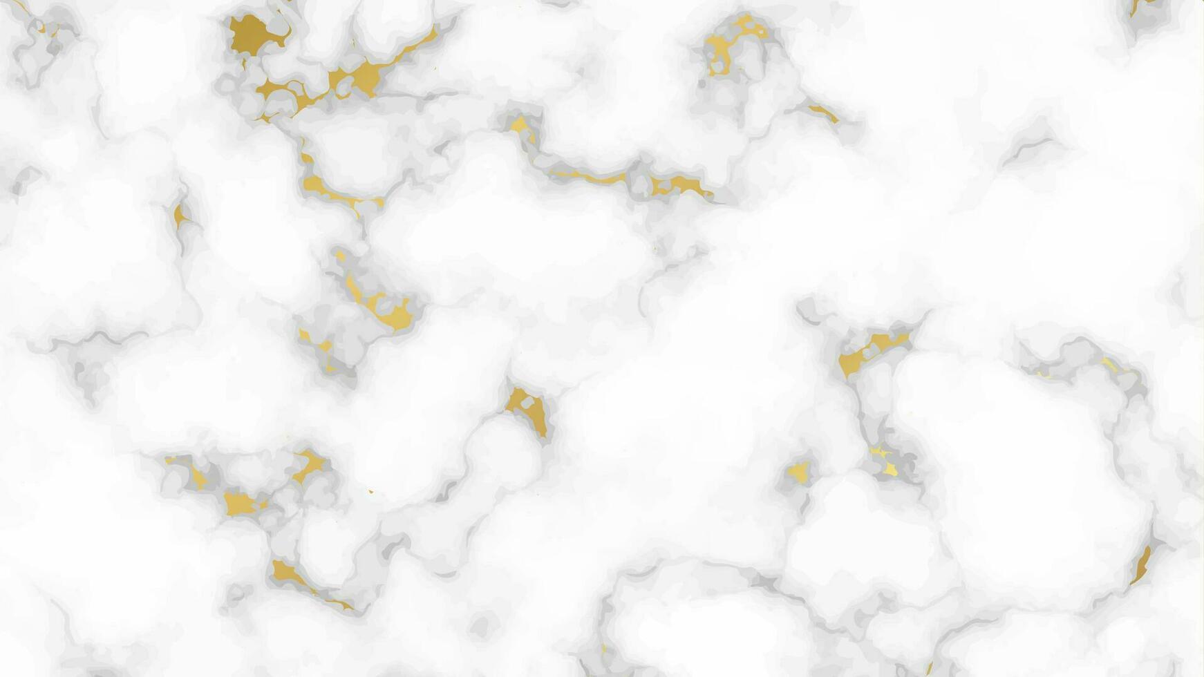 Gold marble texture background vector