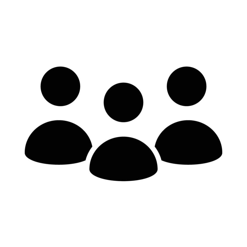 Teamwork Vector Glyph Icon For Personal And Commercial Use.