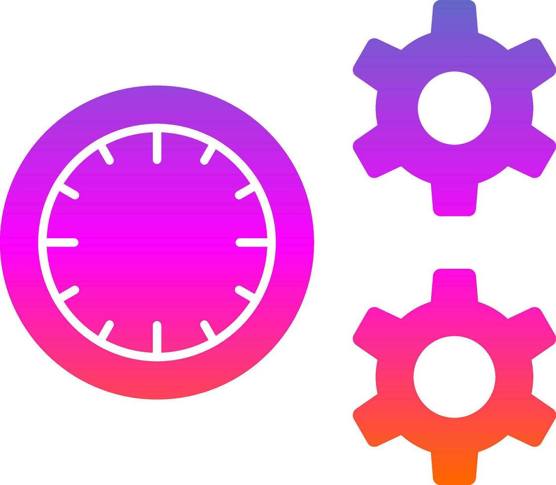 Time Management Vector Icon Design
