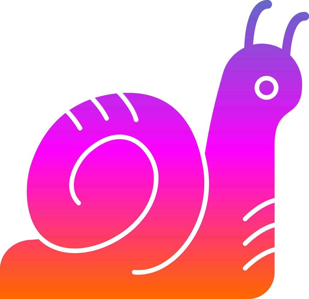 Snail Vector Icon Design