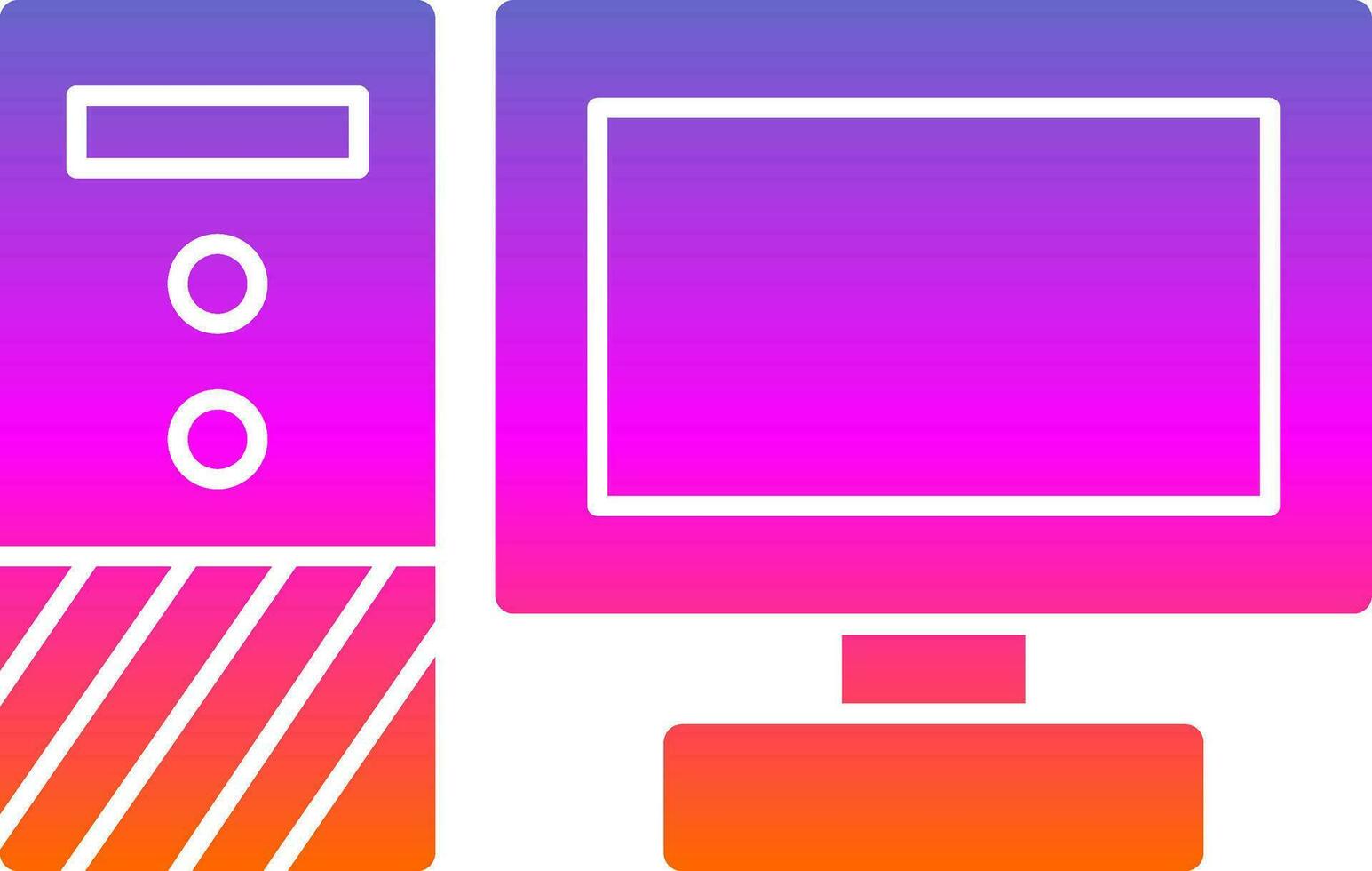 Computer Vector Icon Design