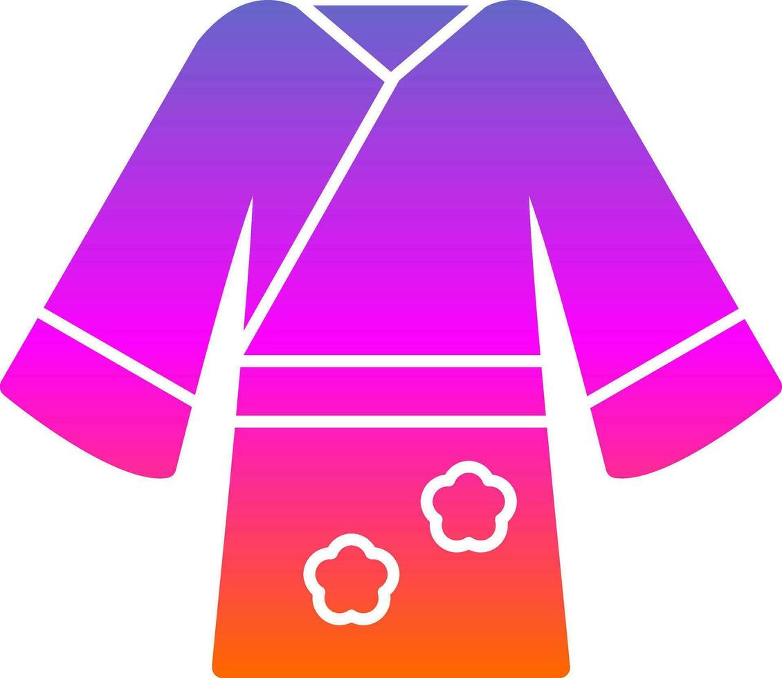 Yukata Vector Icon Design