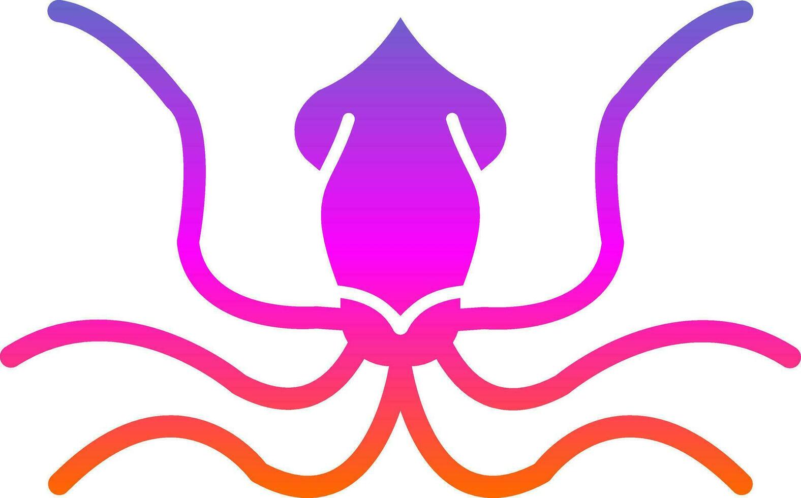 Squid Vector Icon Design
