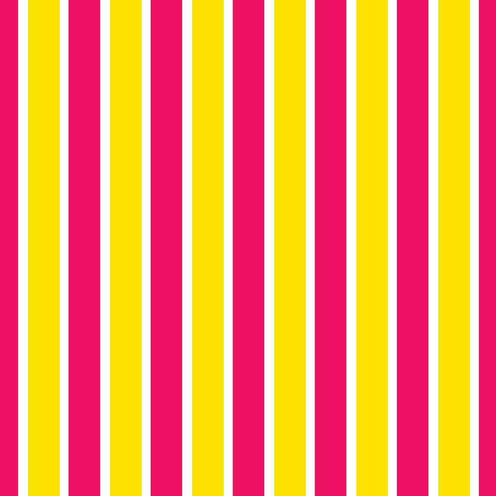 sencillo resumen sin costura rosado y amarillo color vertical línea modelo vector