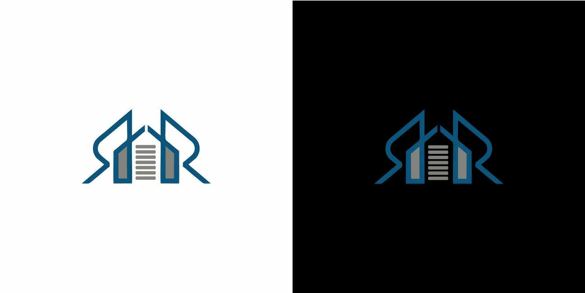 dos logos para un empresa ese es llamado rr vector