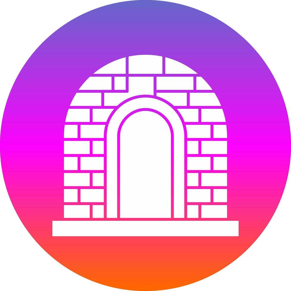 Igloo Vector Icon Design