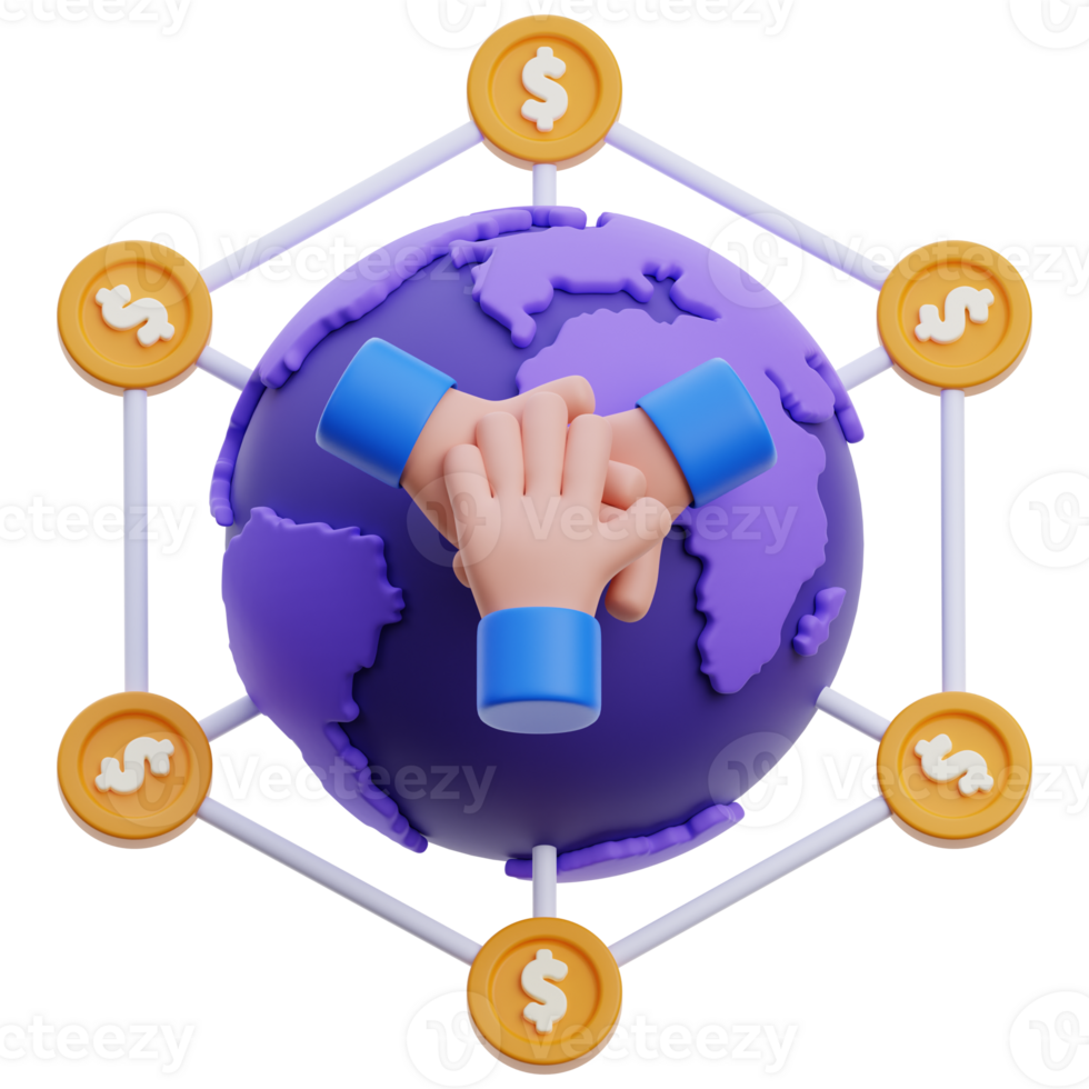 crowdfunding 3d icon. Crowd funding. 3d rendering of icon illustration giving donation. donation money 3d icon. Crowdfunding money collect icon render in png. crowdfunding 3d render icon. png