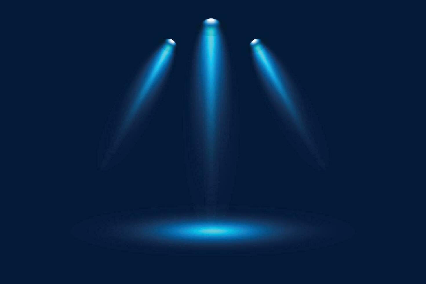 Spotlight display background design vector