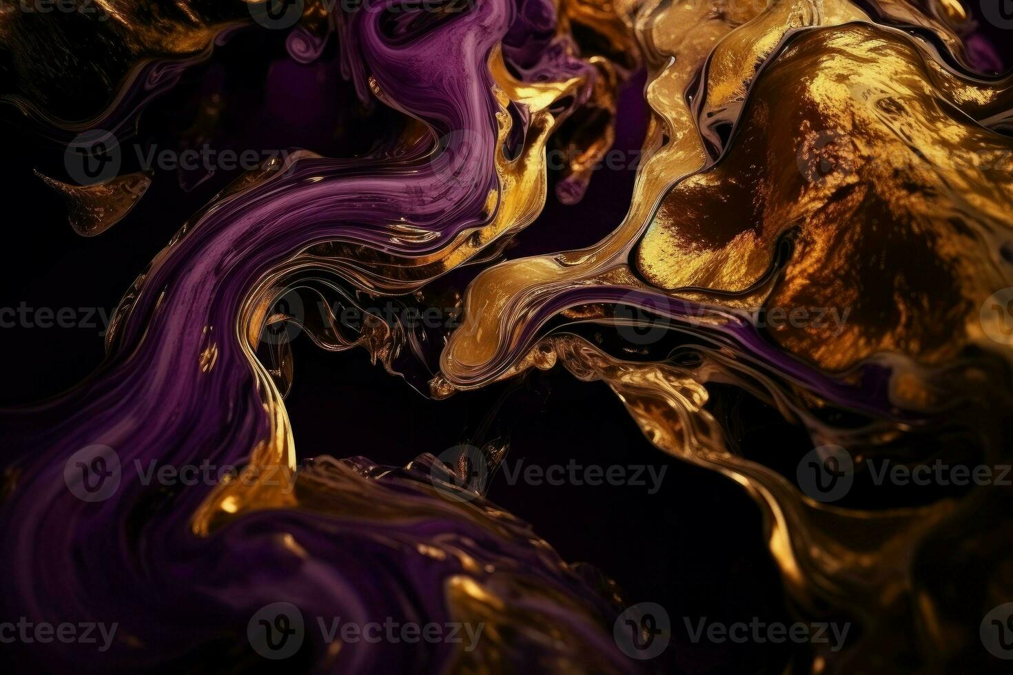 Amethyst gold colors. Generate Ai photo