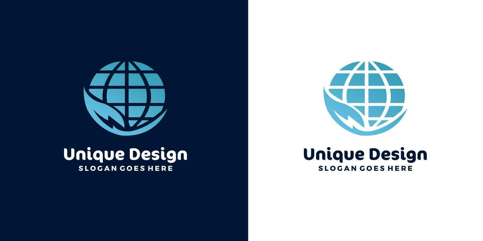 Creative business logo design Free Vector