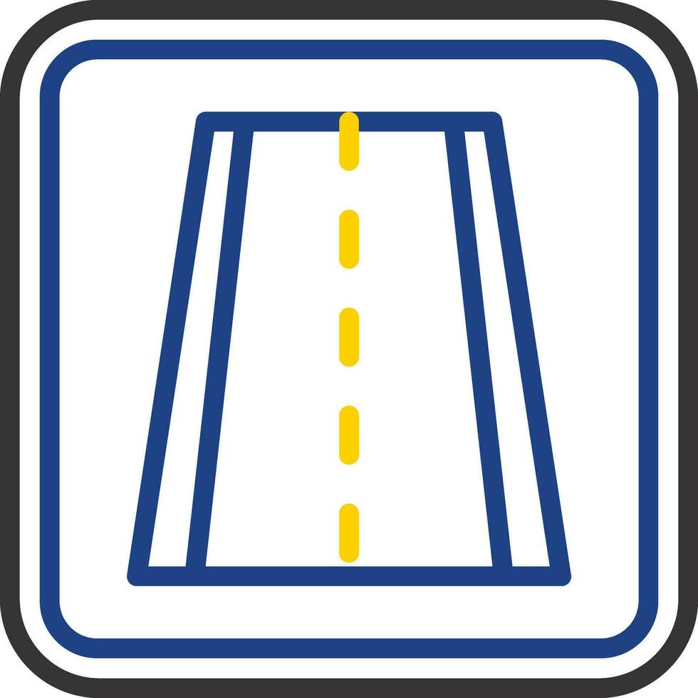 autopista vector icono diseño