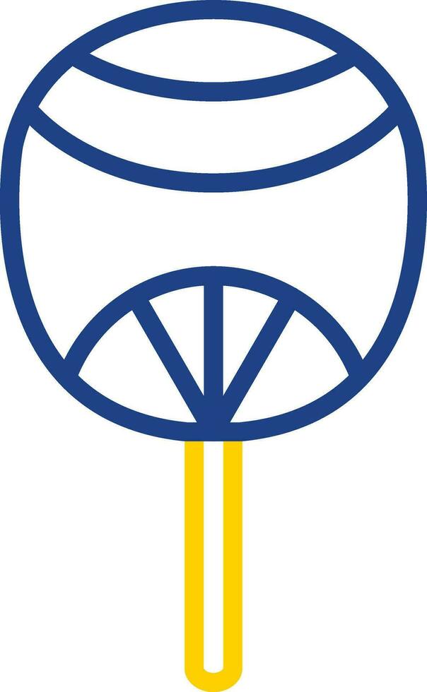 Uchiwa Vector Icon Design