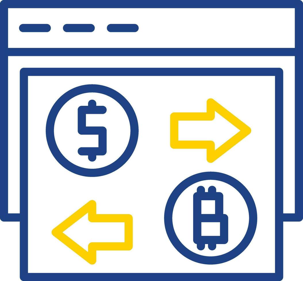 Internet currency Vector Icon Design