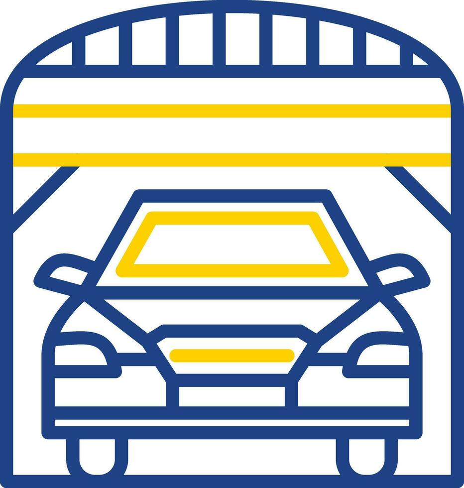 Garage Vector Icon Design