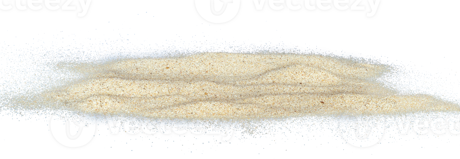 landscape of beach sand isolated png