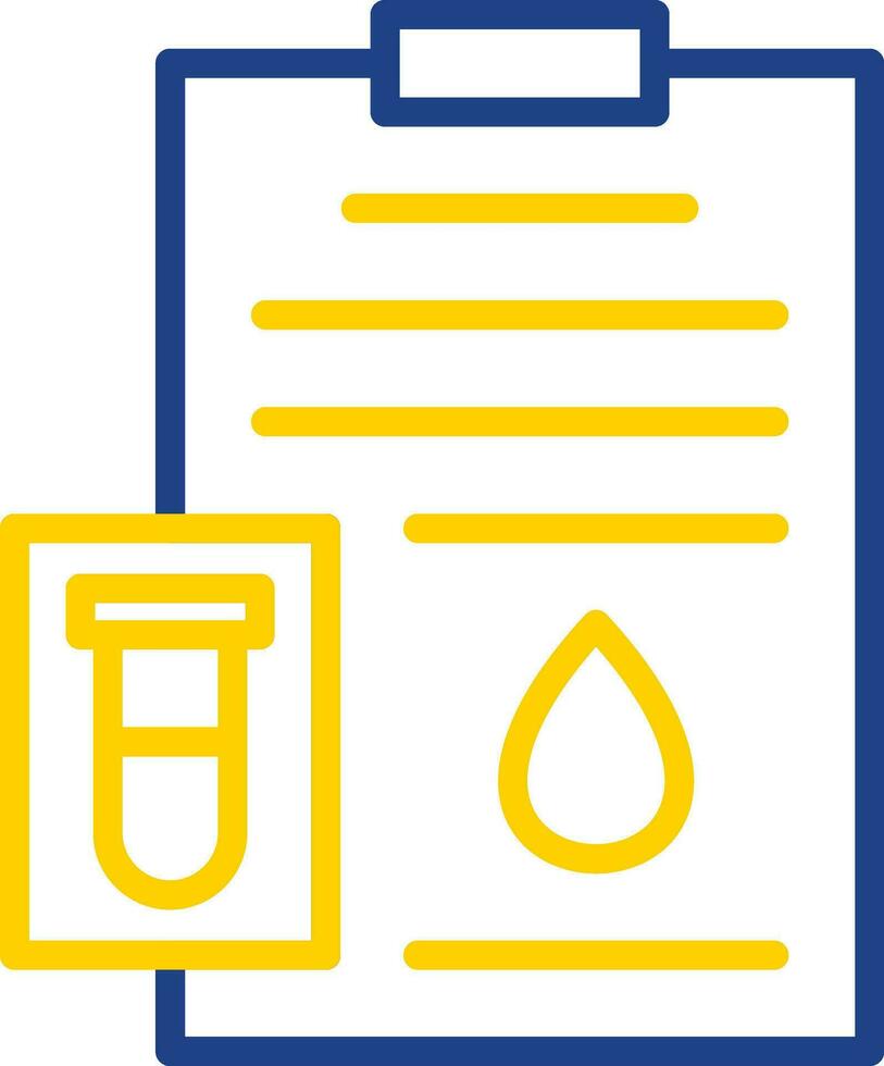 Blood Test Vector Icon Design