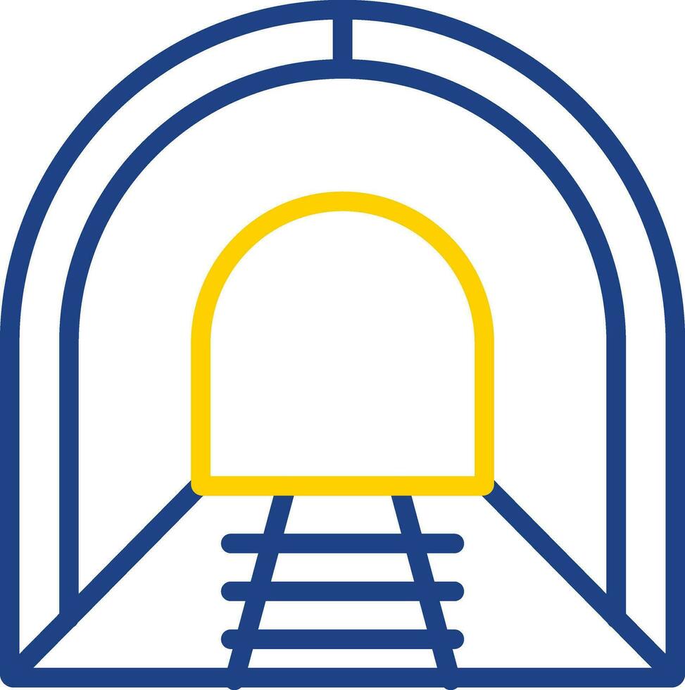 Tunnel Vector Icon Design