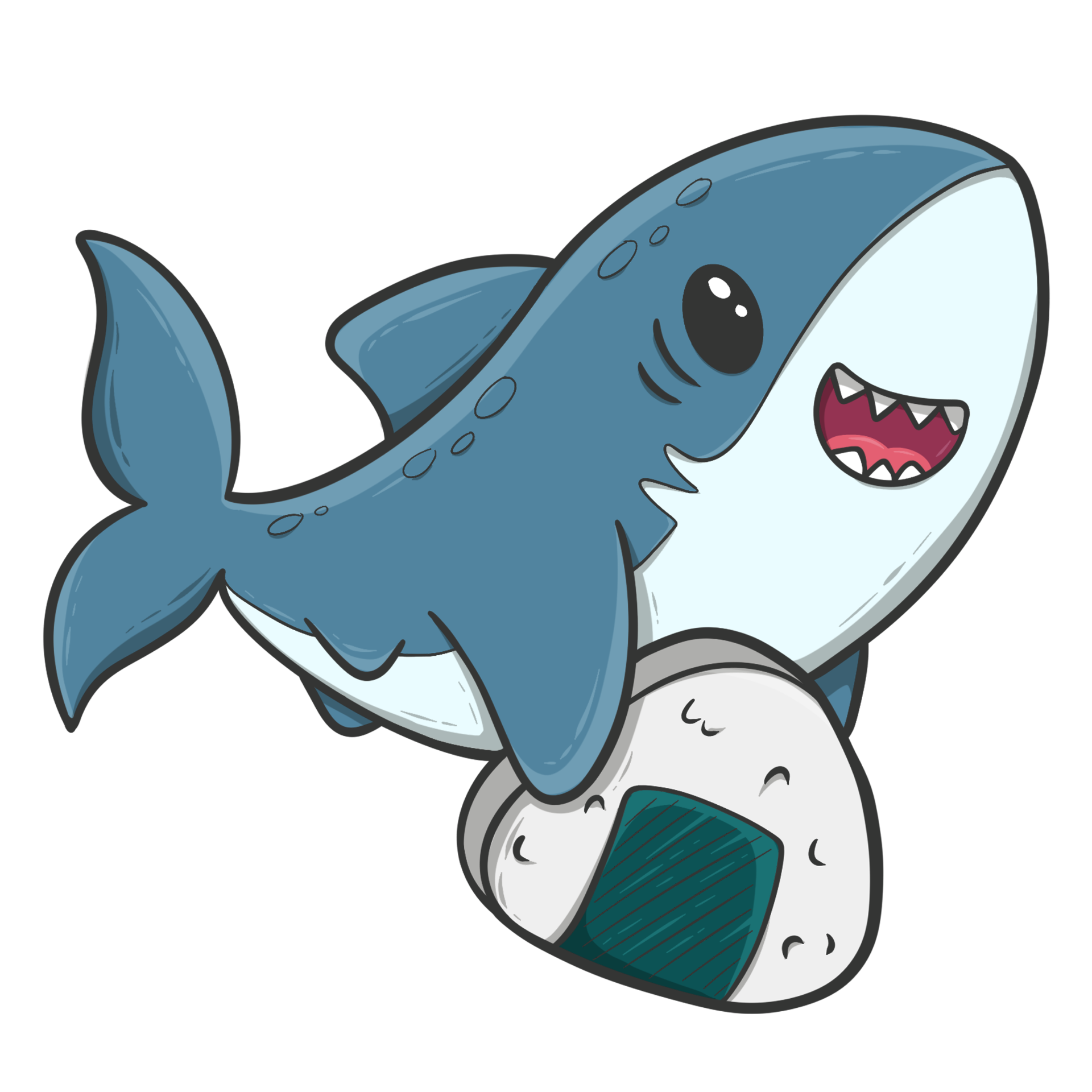Cute Shark Cartoon 28702200 PNG