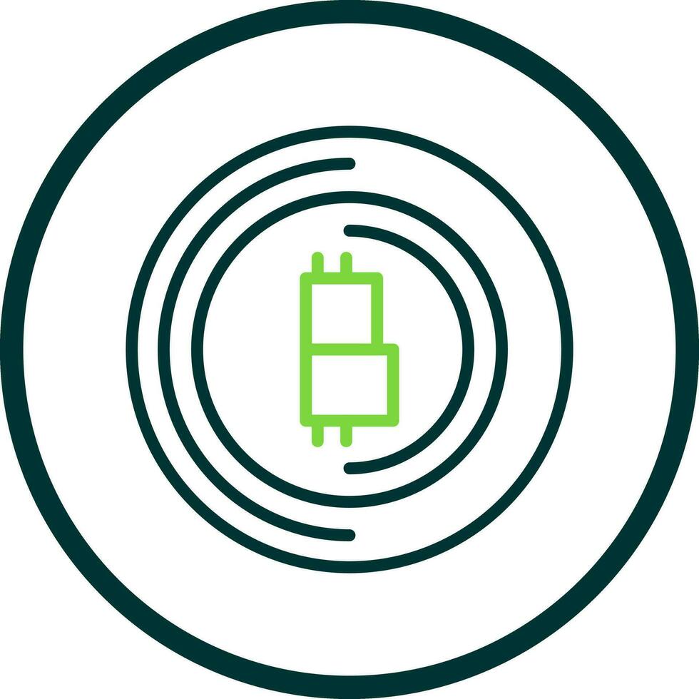 Bitcoin Vector Icon Design