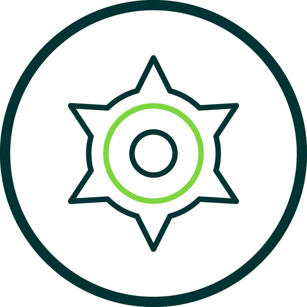 Shuriken Vector Icon Design