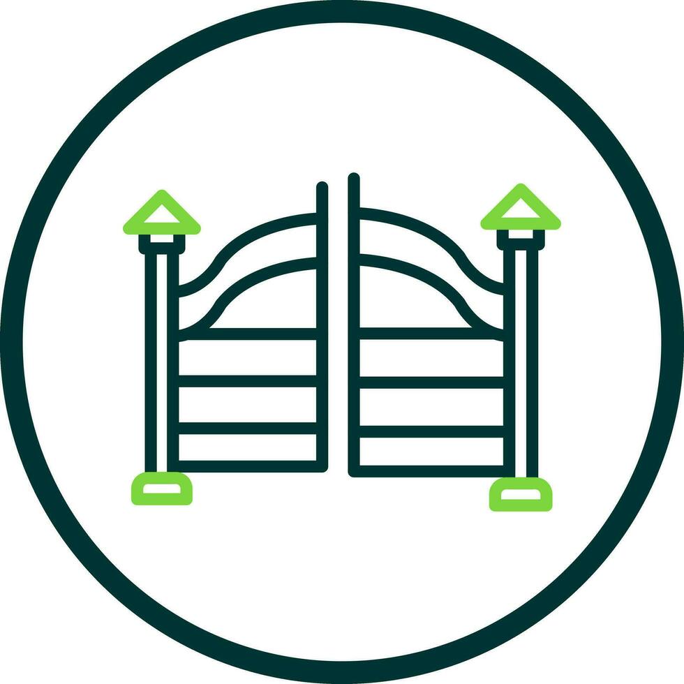 Gate Vector Icon Design