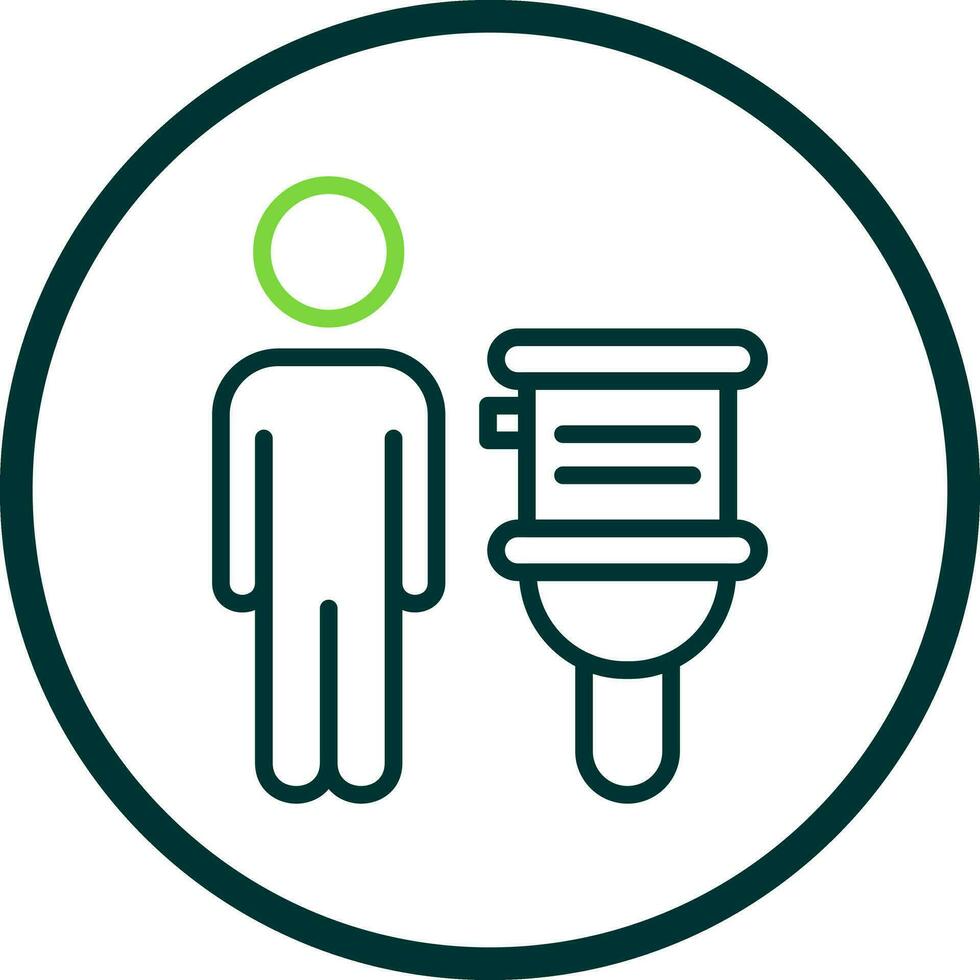 Restroom Vector Icon Design