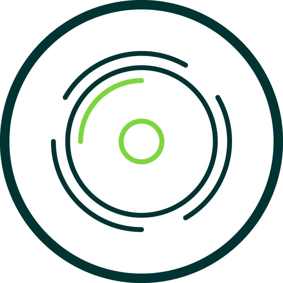 Frisbee Vector Icon Design
