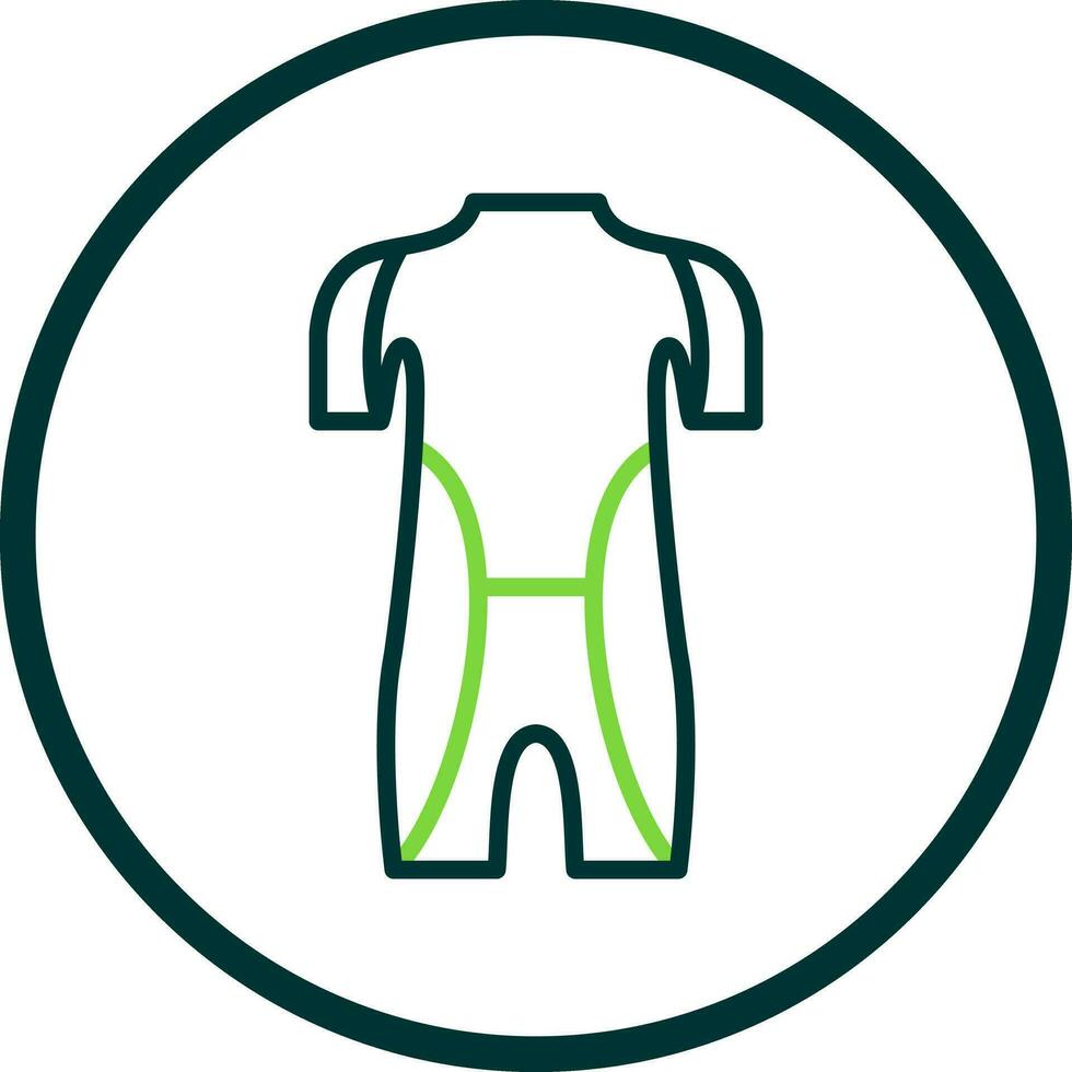 Wet Suit Vector Icon Design