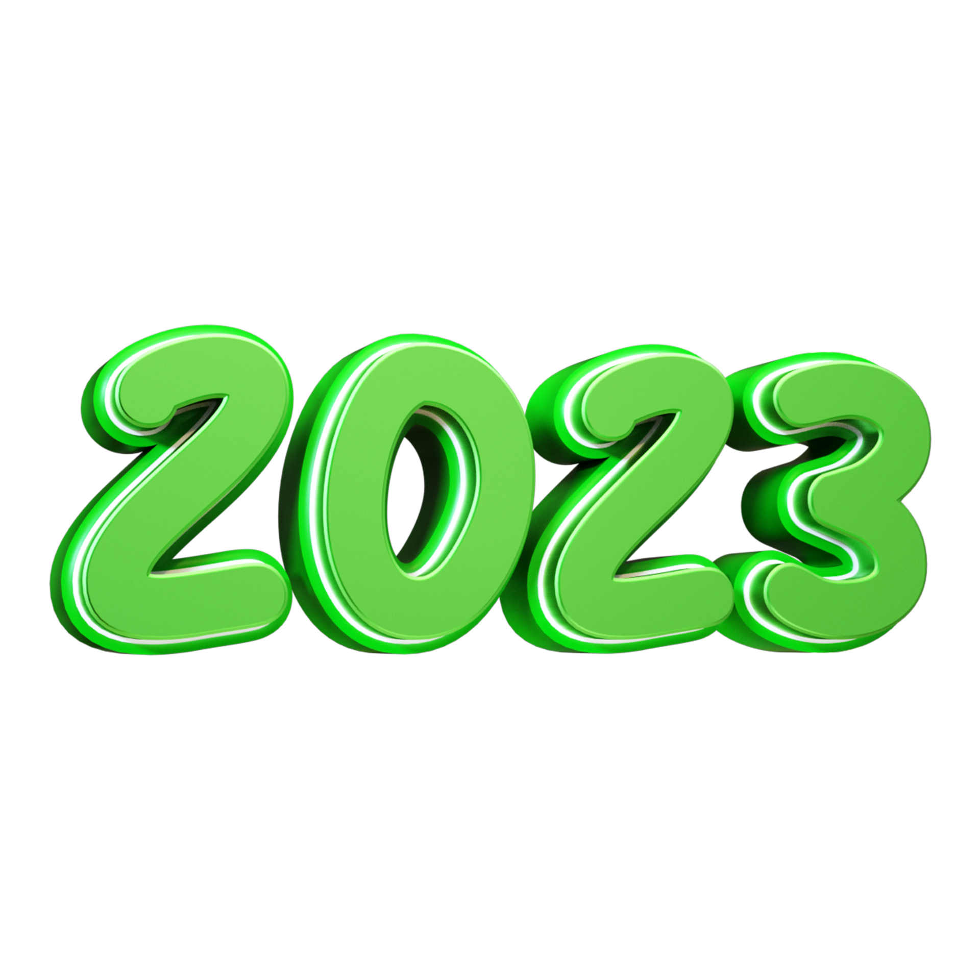 3d render green number 28703447 PNG
