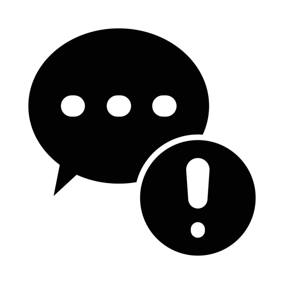 Alert Vector Glyph Icon For Personal And Commercial Use.
